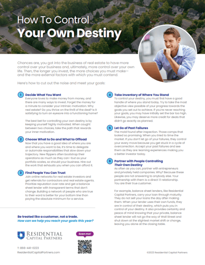 Contol your destiny thumbnail